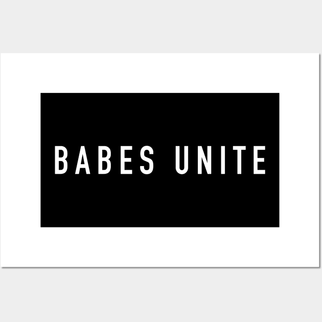 Babes unite Wall Art by sunima